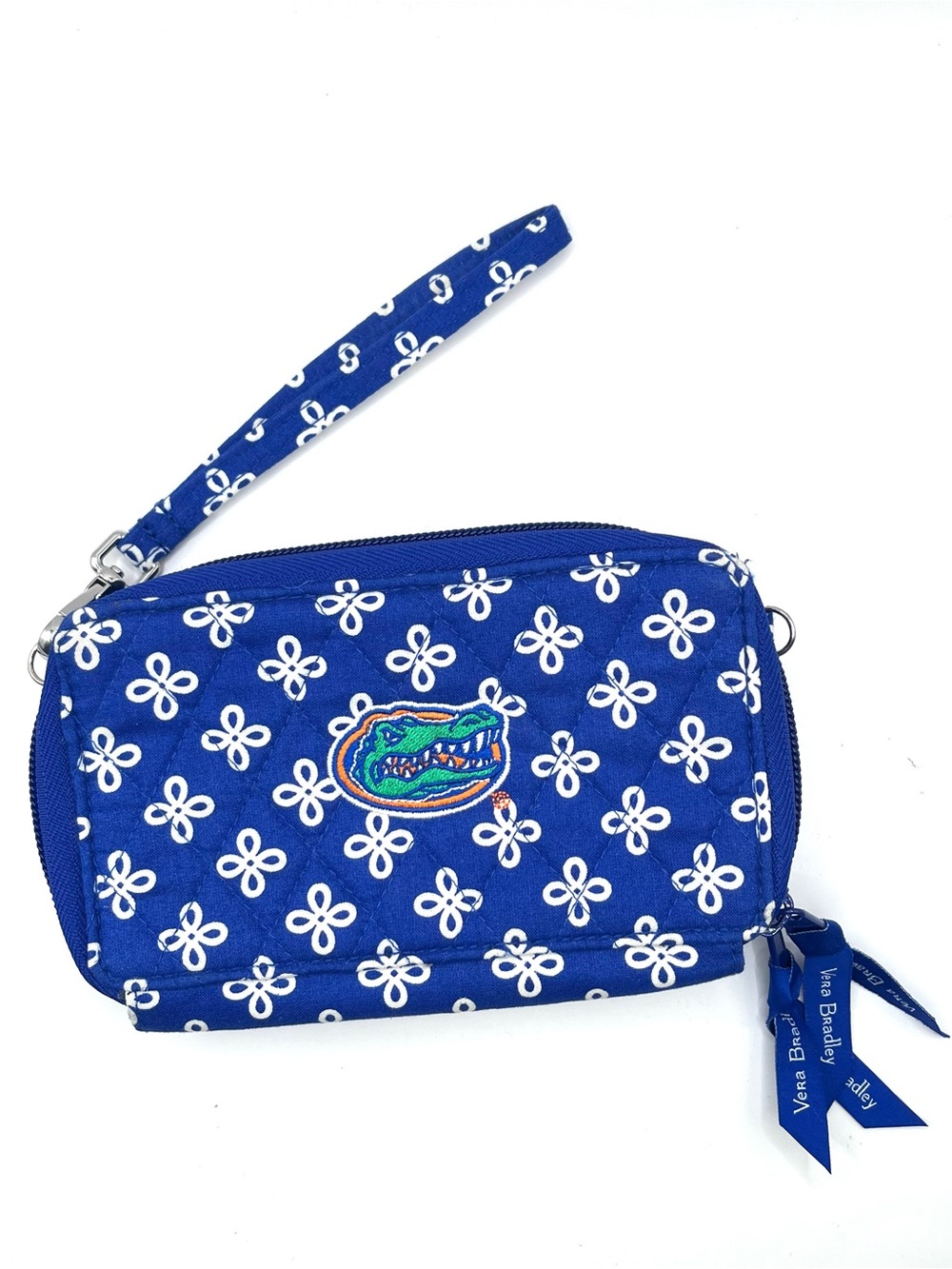 Vera Bradley Florida Gators Blue Wristlet